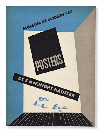 EDWARD MCKNIGHT KAUFFER (1890-1954).  [ART EXHIBITIONS.] Group of 8 pamphlets and booklets. 1930s-50s. Sizes vary.